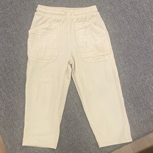 Zara Kids Beige Joggers with Pockets